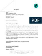 Carta Solicitud de Petición!