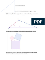 Triangulo de Napoleon y Cuadrados Pitagóricos