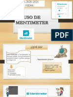 Material Uso de Mentimeter PDF