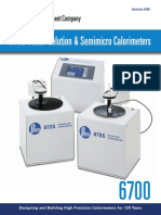 6700 Series Solution & Semimicro Calorimeters: Parr Instrument Company