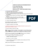 Primer Examen Teórico de Lenguaje de Programación Mi 347