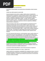 Reflexiones Sobre La Educación Basada en Competencias