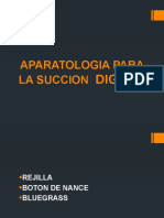 Dispositivos para eliminar hábito de succión digital