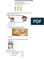 Desarrollo Humano Integral Cuestinario de Examen PDF