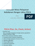 Penilaian Mutu Pelayanan Kebidanan Dengan siklus PDCA.pptx