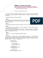 HG - NR - 1024 - 2004 - Aprobarea Normelor Metod PT OG 68 - 2003 Si Metodologia de Acreditare A Furnizorilor de Servicii Sociale