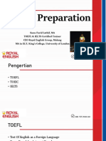 TOEFL Preparation Guide by Sunu Farid Lathif