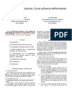 Propiedades Mecánicas: Curva Esfuerzo-Deformación: Abstract-This Electronic Document Is A "Live" Template and