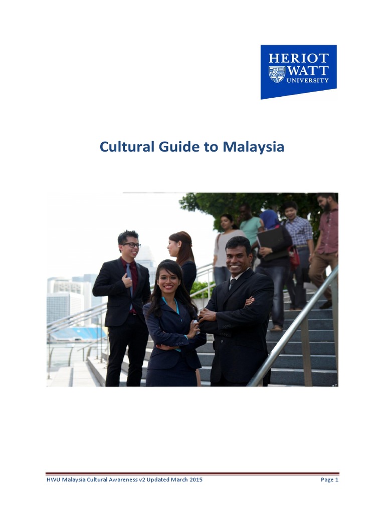 Cultural Guide to Malaysia | PDF | Malaysia