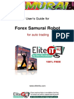 Forex Samurai Robot: User's Guide For