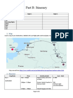 Itinerary Scaffold