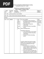 Weekly Home Learning Plan PHOEBE JAE C. TURALBA