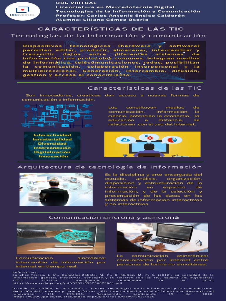 Características de las TIC | PDF | Tecnología de información y ...