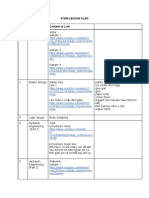 Stem Lesson Plan No. Unit/ Topic Content Vs Link