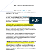 Modelo de Contrato de Alquiler Con Cláusula de Desalojo Exprés