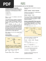 1.remainder and Factor Theorem, Dividind Polynomials PDF