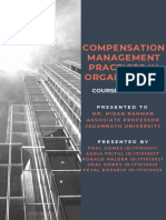 Compensation Management Practics in Organization