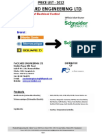 Schneider Price List (Packard Engineering)