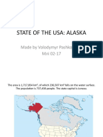 State Of The Usa: Alaska: Made by Volodymyr Pashkovskyi Млі 02-17