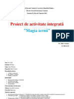 Proiect Didactic Magia Iernii