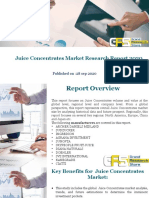 Juice Concentrates Market Research Report 2020