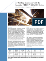 Analysis of Welding Electrodes PDF