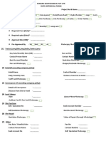 Rate Approval Form for Geotech Projects