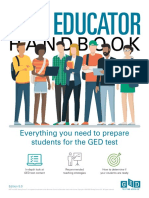 Handbook: GED Educator