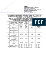 Tarife Parcare Speciala