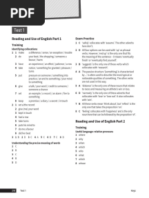 C1 Advanced Trainer 2 Answer Keys PDF