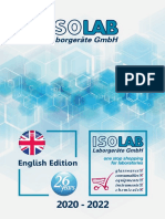 Isolab 2020-2022 English Catalog
