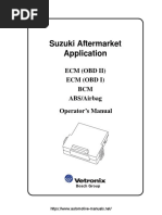 Maruti Suzuli Master Book - Fault Codes DTC