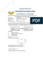 Latihan Soal Gaya Gerak Listrik