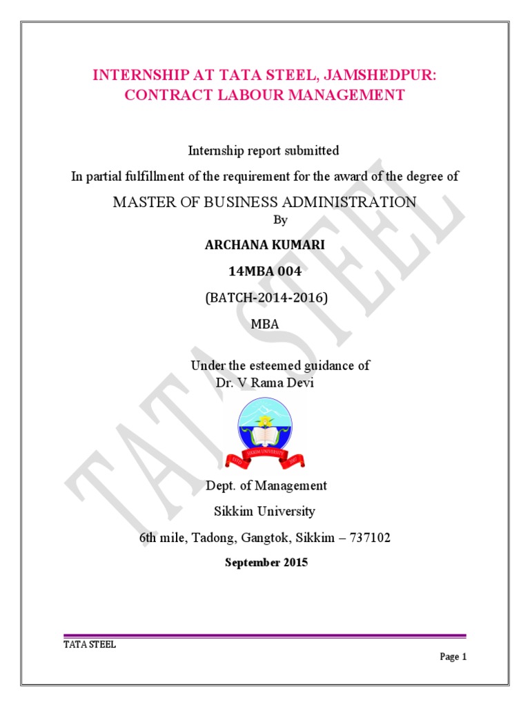 archana-tata-steel-pdf-steel-mill-employment
