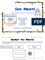 Mission Planets: Created By: Danielle Desmond