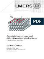 Adsorbate Induced Core Level Shifts PDF