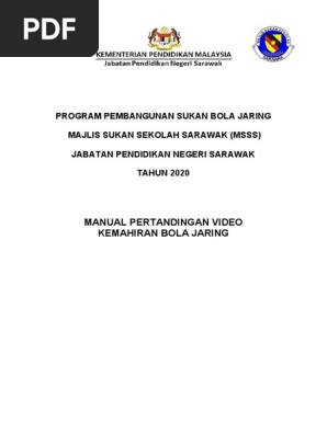 Manual Pertandingan Video Kemahiran Bola Jaring Edited Pdf