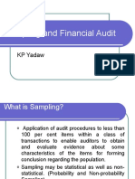 Sampling and Financial Audit