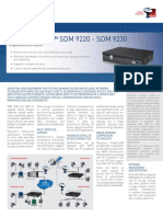 Netperformer™ SDM 9220 - SDM 9230: Integrated Access Routers