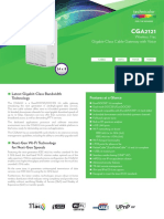 Wireless .11ac Gigabit-Class Cable Gateway With Voice