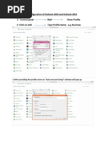 Configuration of Outlook 2010 and Outlook 2013 + Archive+mobile