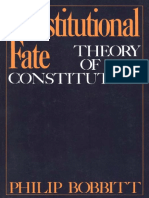 04 P. Bobbit, Theory of The Constitution PDF