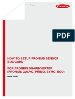 SE QG How To Setup Fronius Sensors EN