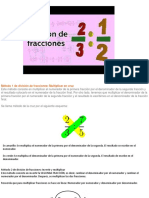 Division de Fracciones