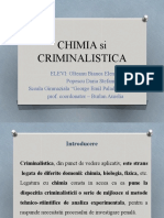 Chimia Si Criminalistica - SC - Palade