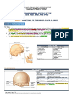 006 - MIDTERMS - Handout Head Neack Back and Spine HO PDF