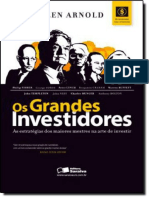 Resumo Os Grandes Investidores Glen Arnold PDF