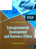 Ethics and Entrepreneurial Development