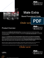 Male Extra Brand Promotional Guide