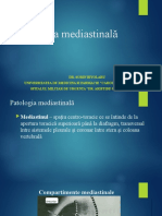 Patologia Mediastinală